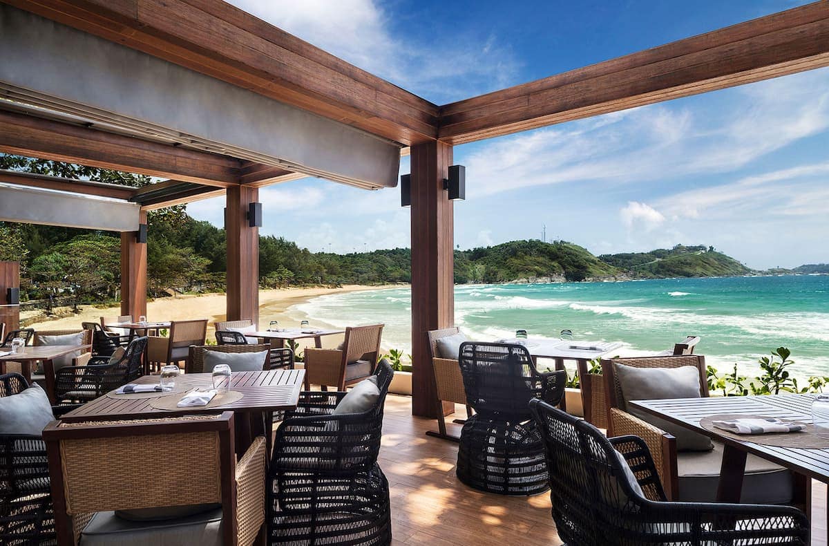 rock salt restaurant at the nai harn