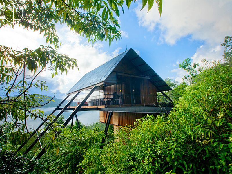 The Ark Villa in Sri Lanka The Ark villa in Sri Lanka surrounded by jungle near Sinharaja Rainforest