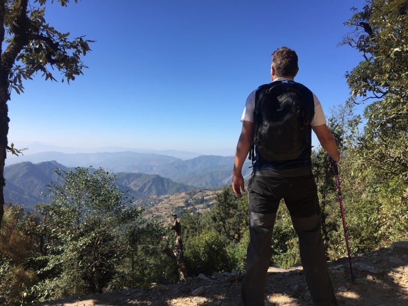Hiking in the Himalayas
