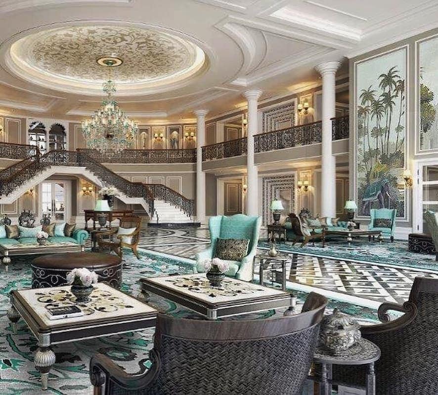 Interior of Raffles Udaipur