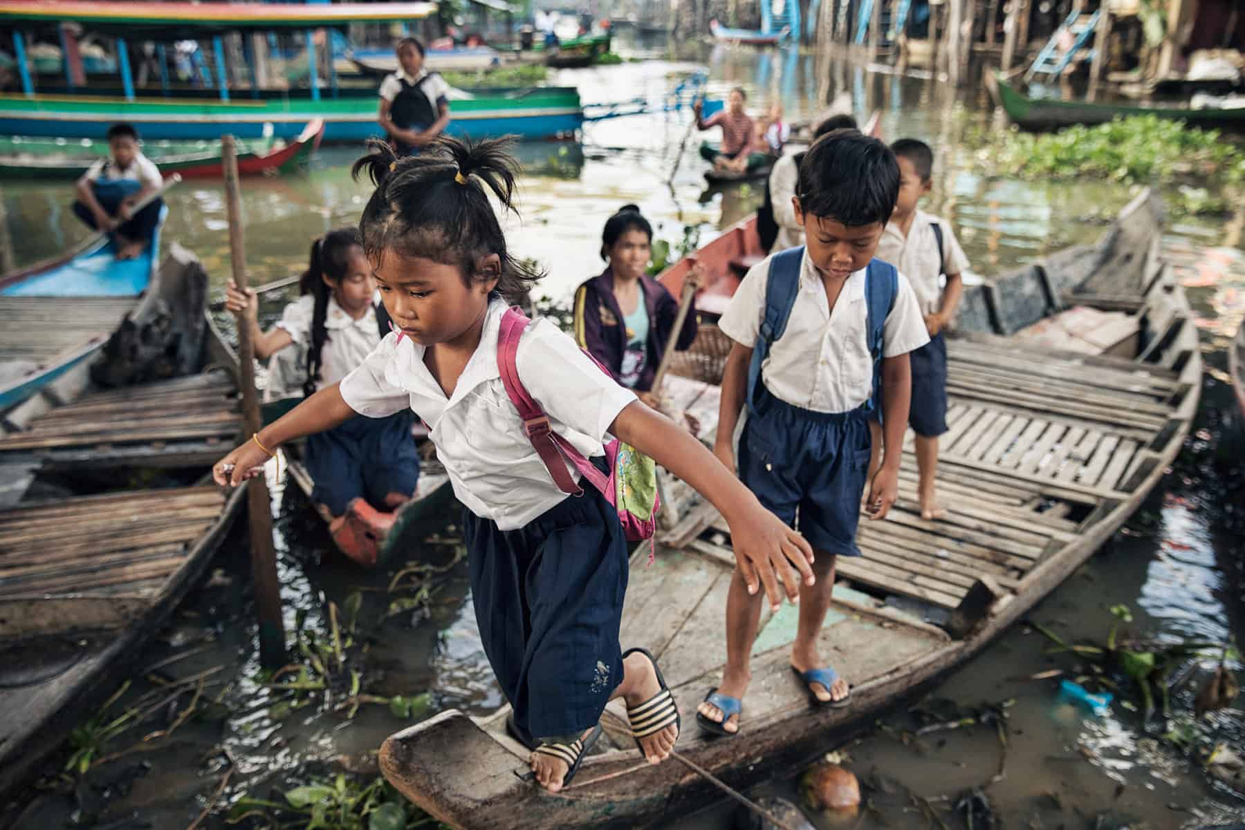 Tonle Sap Cambodia Boats Tonle Sap Cambodia Boats