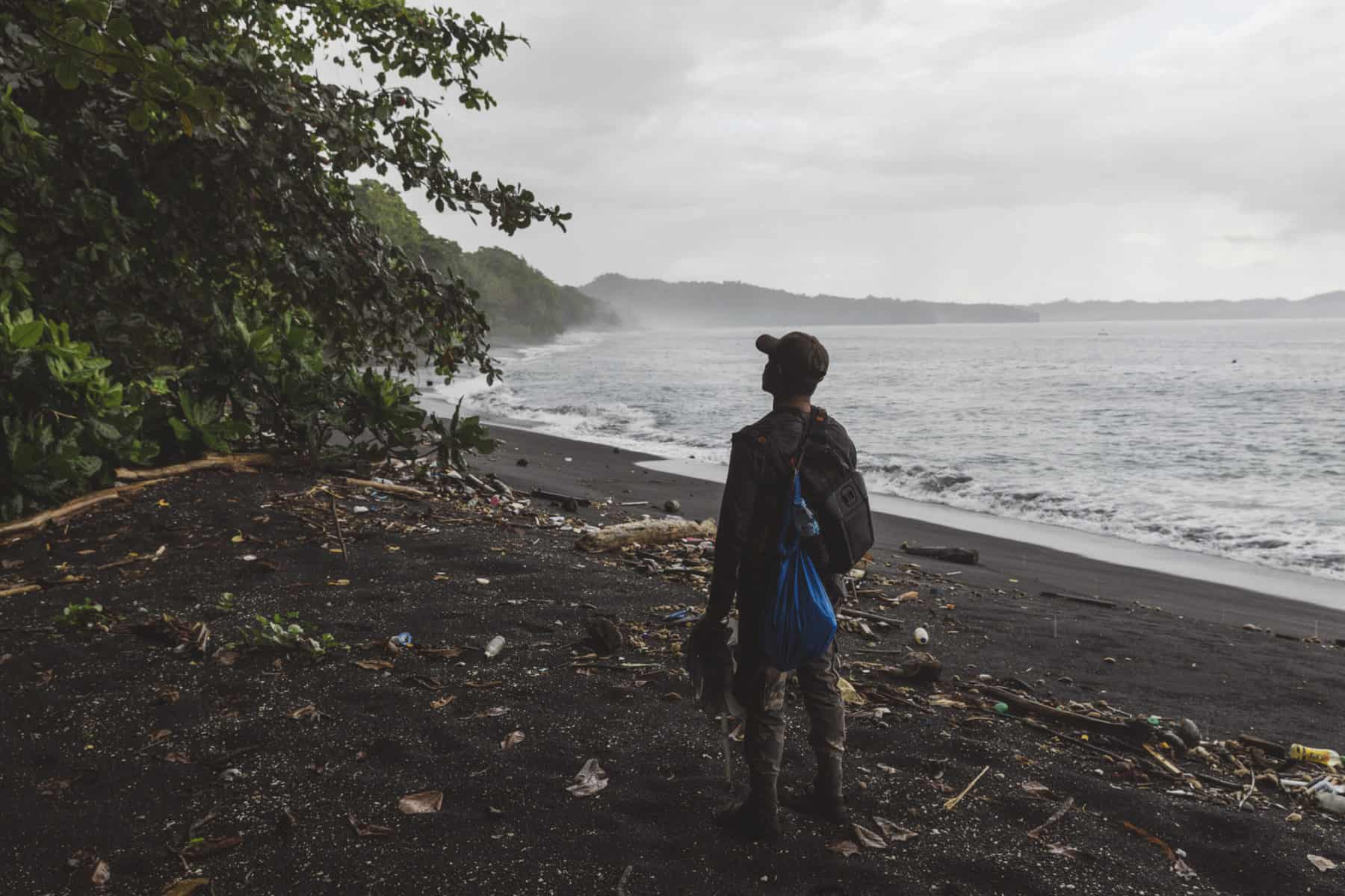 Exploring the beach