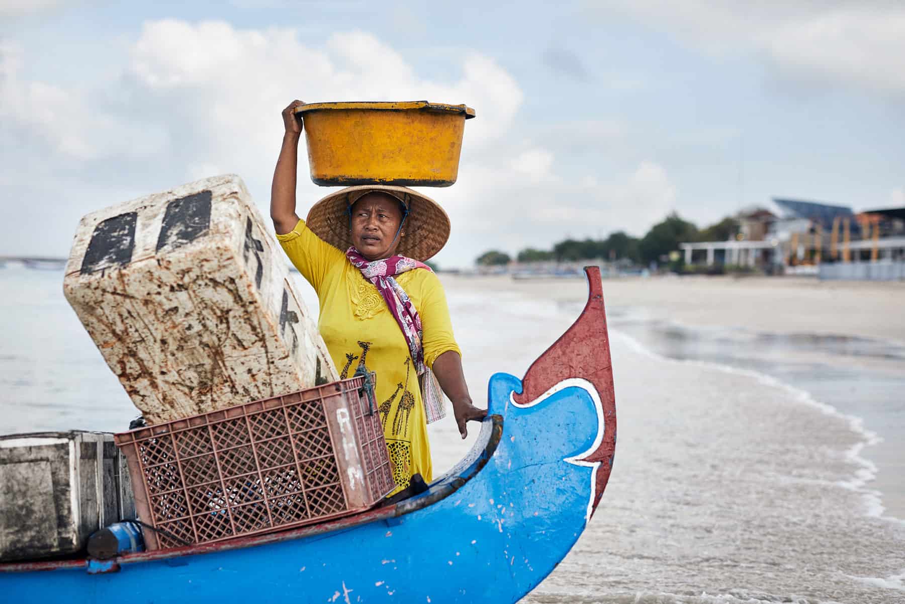 Bali seafood boat