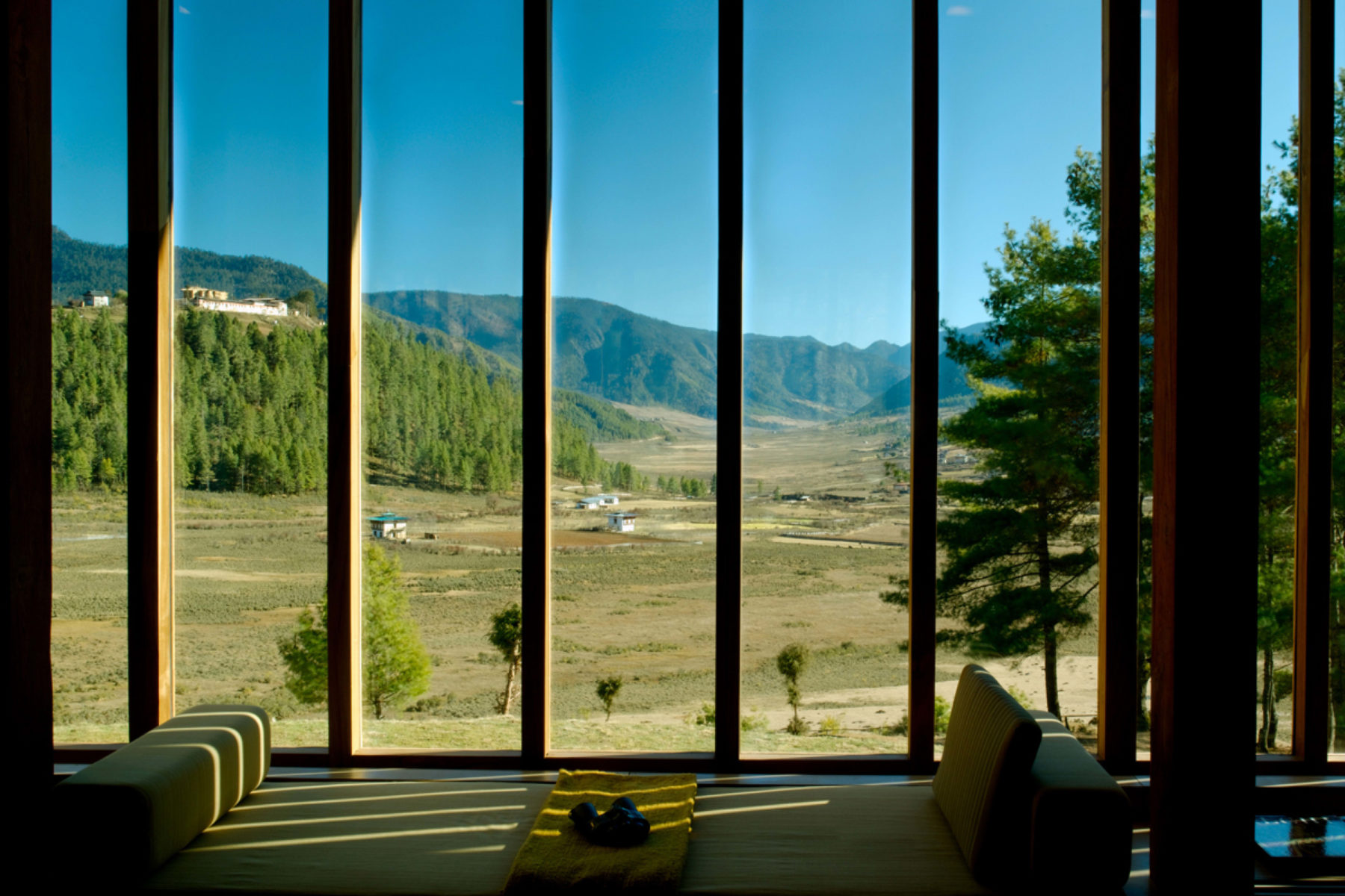 Aman Gangtey 3 Aman Bhutan Gangtey view of the valley and forests