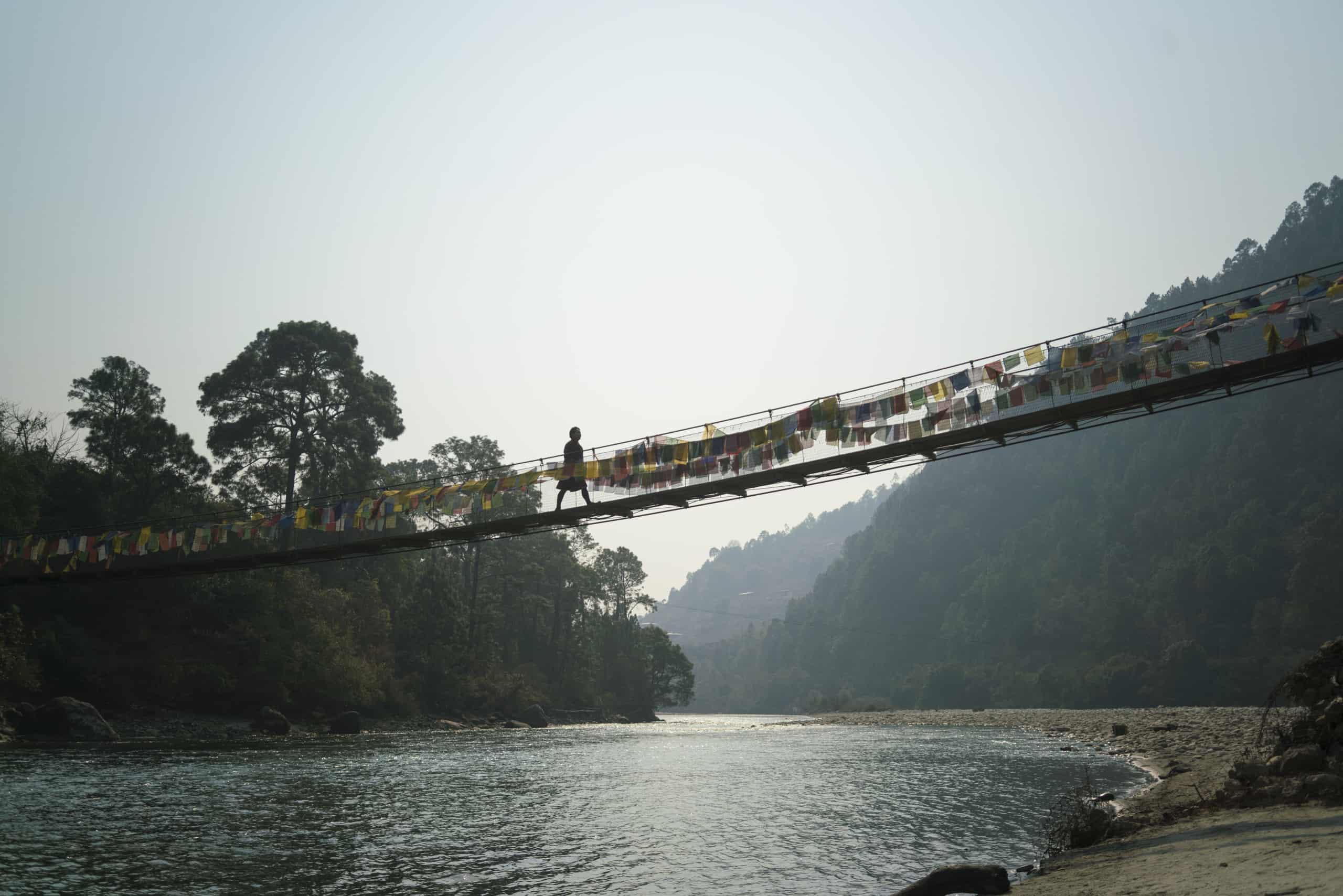 Punakha Dzong Suspension Bridge