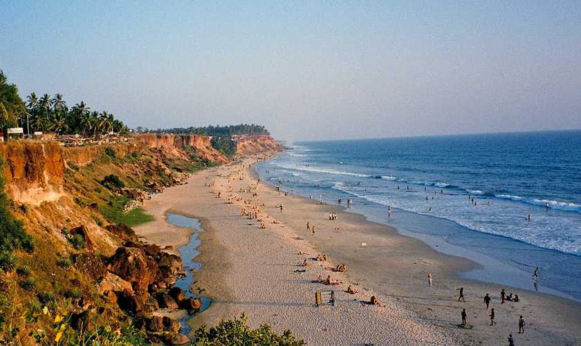 Varkala Beach Varkala Beach in Kerala