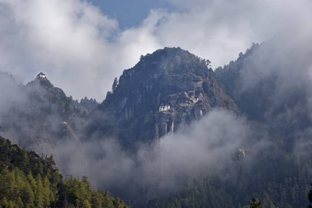 Tigers Nest Sedwick Hills and Tigers Nest Monastery in Bhutan
