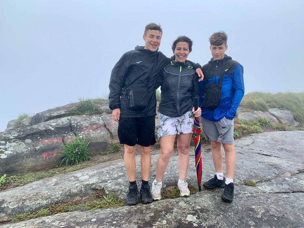 Blown away by the View Family hiking holidays