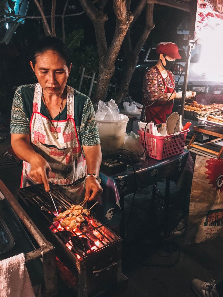 Thailand-6 Street food in Chiang Mai Thailand