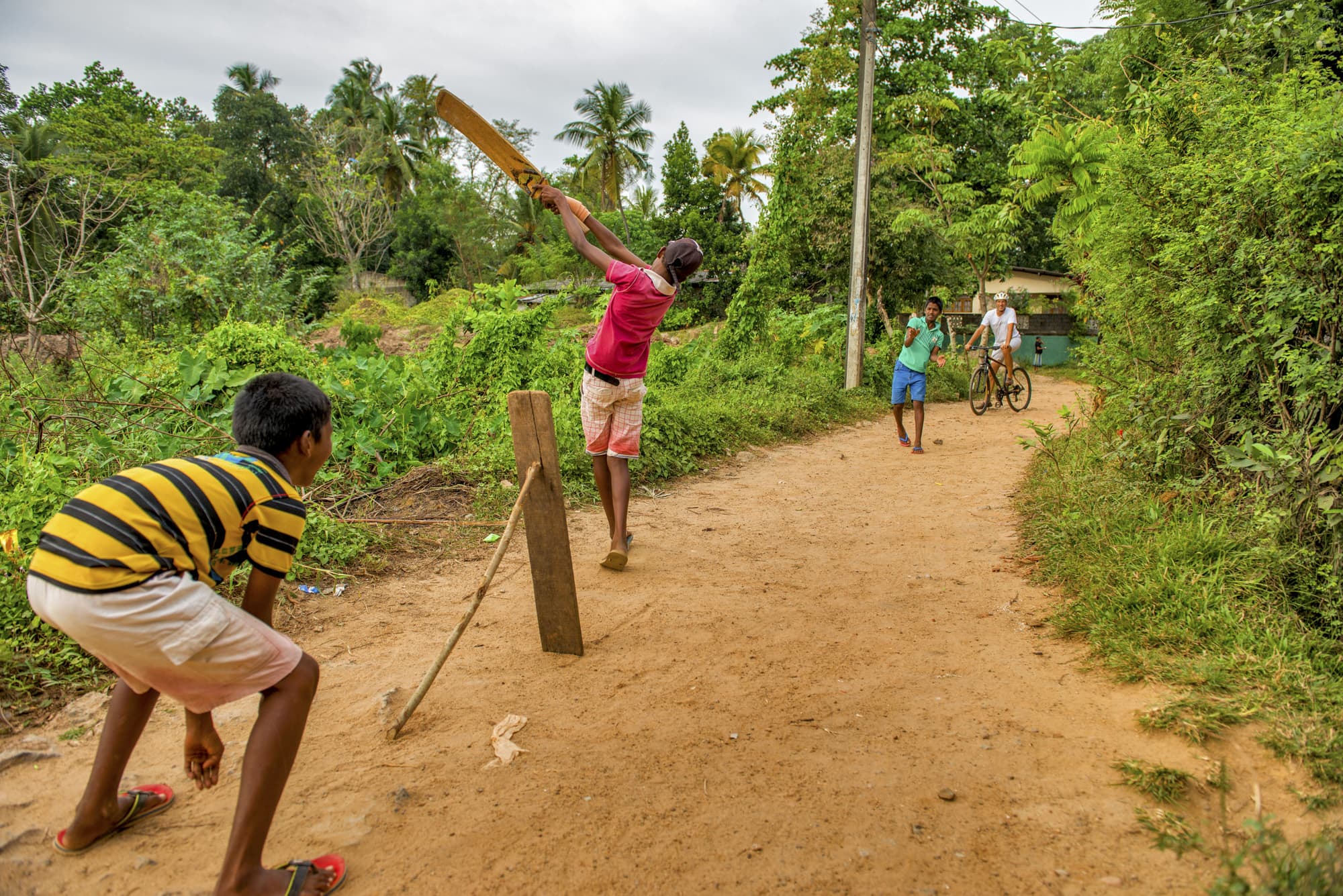Cricket in Galle in Sri Lanka Cricket in Galle in Sri Lanka