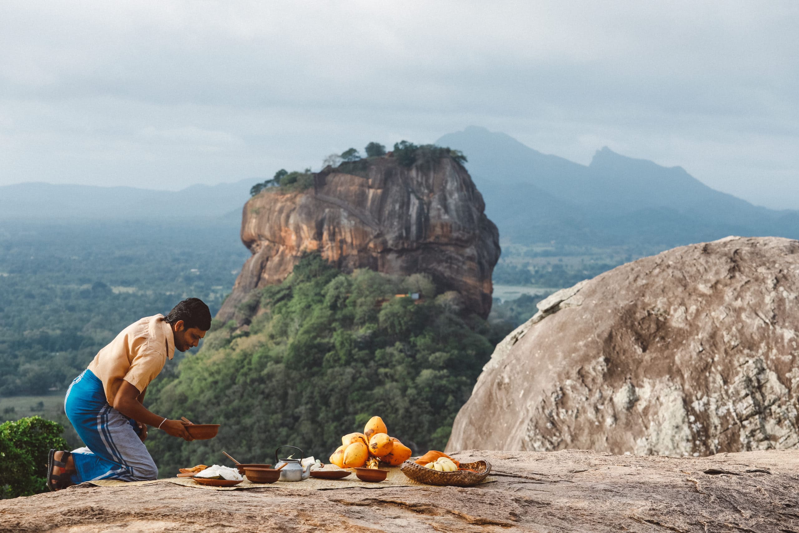 Pidurangala-Rock-View-Sigiriya Pidurangala Rock with a view of Sigiriya