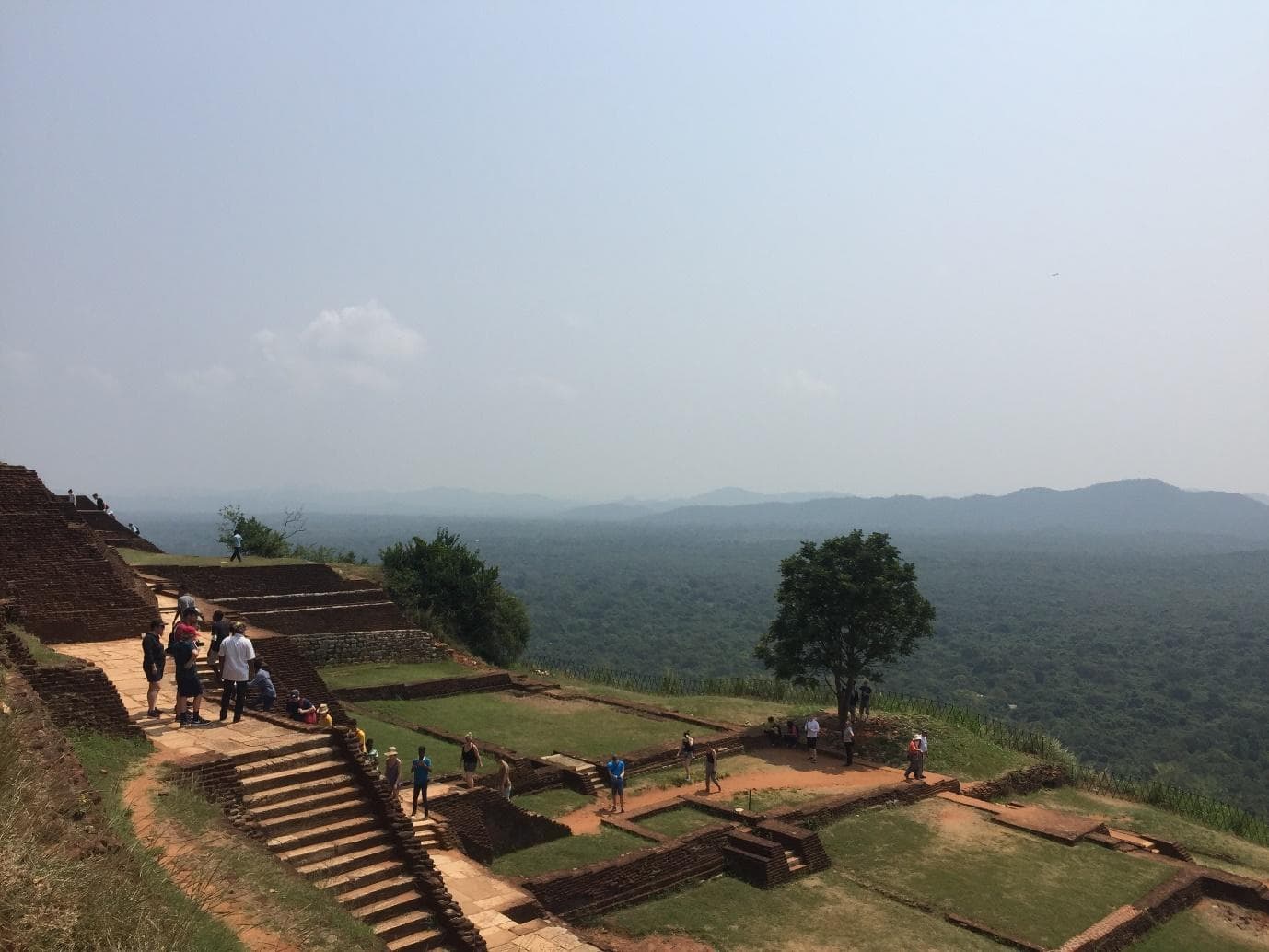 Sigiriya-Rock Sigiriya Rock Top View