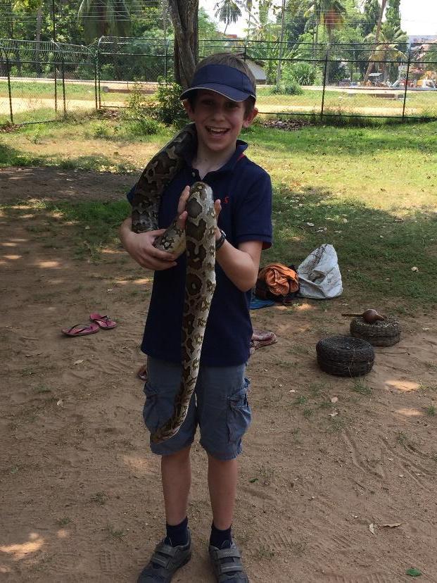 image3 Child With Snake Sri Lanka