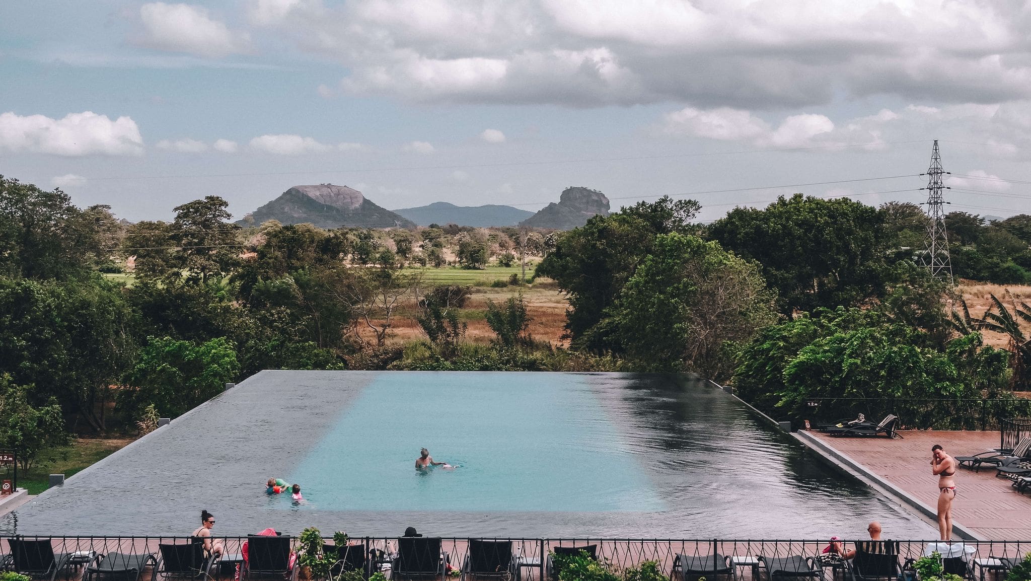 Sri Lanka Swimming Pool View A Swimming Pool with a view in Sri Lanka