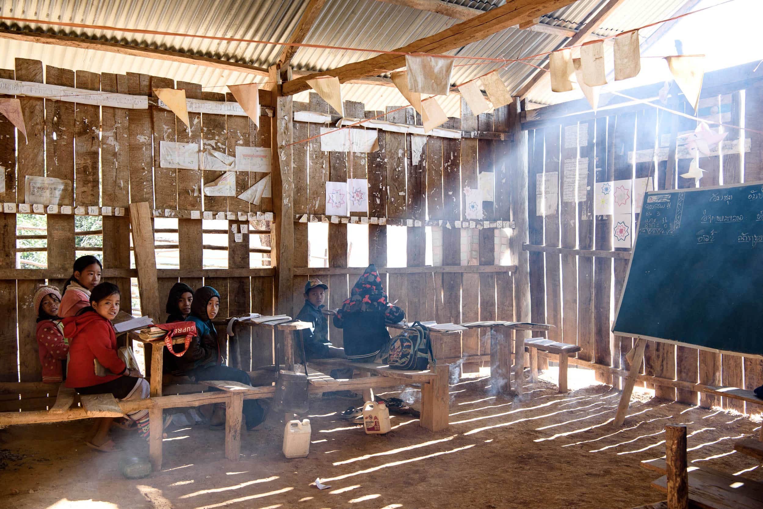 Laos - Mouchi Tribe - 2019- 0035 - Reduced Size School in Laos