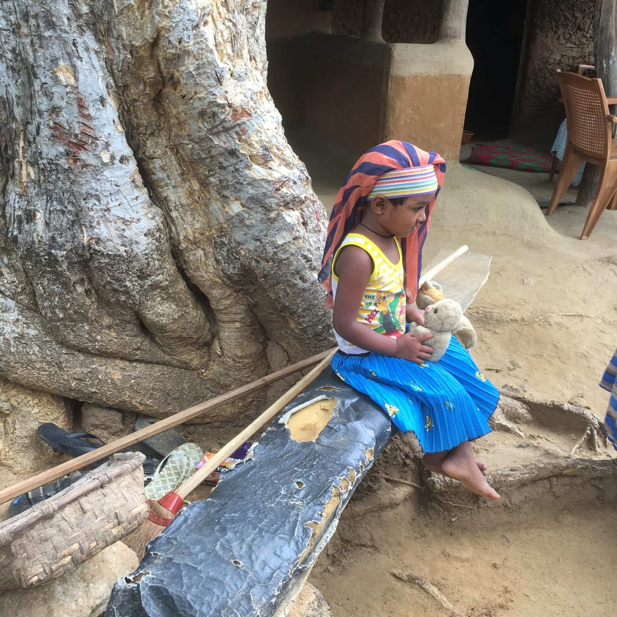 Susan Vernon Sri Lanka Local child in traditional dress in Sri Lanka