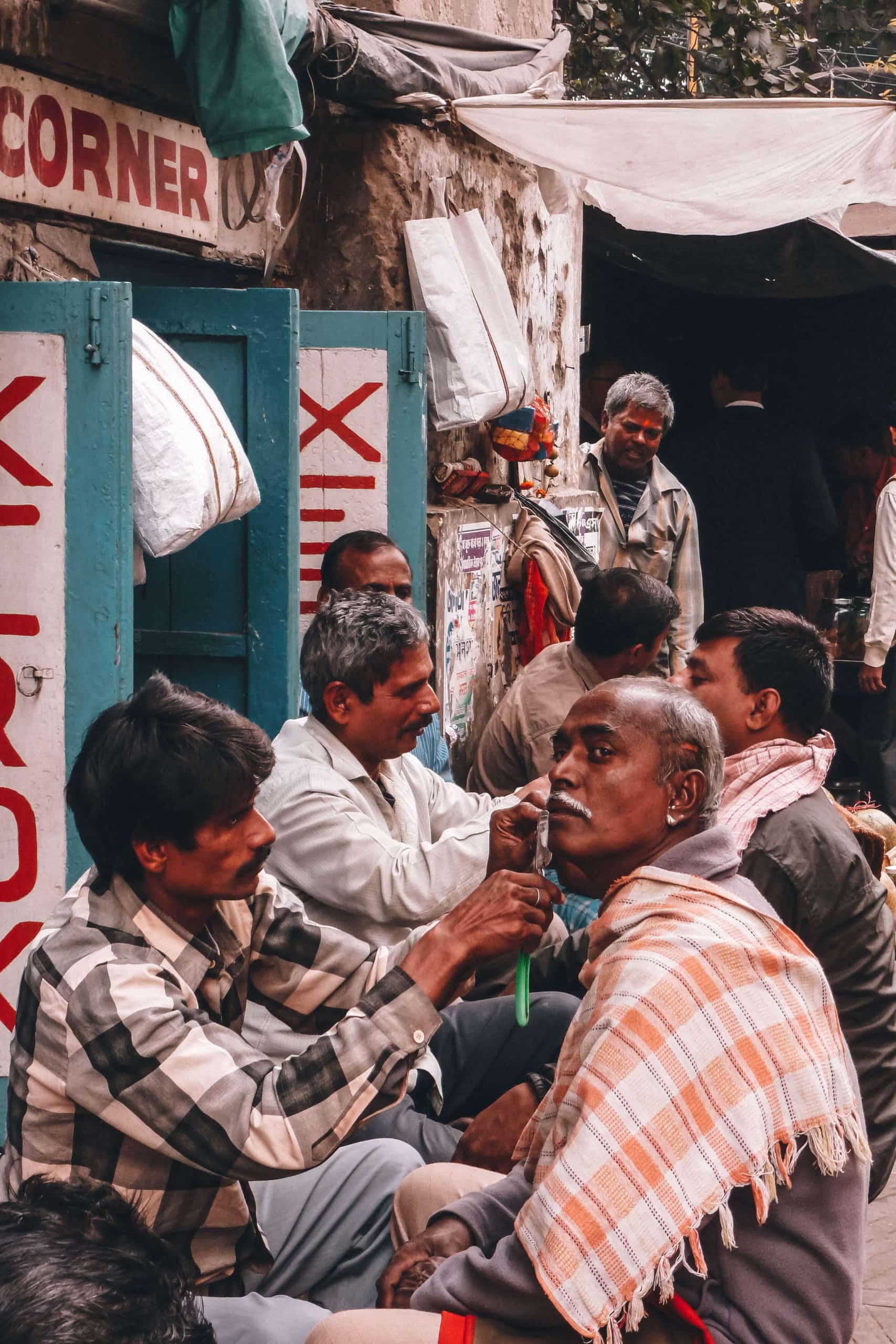 Street in Calcutta Bengal India Husna Local street scene in Kolkata