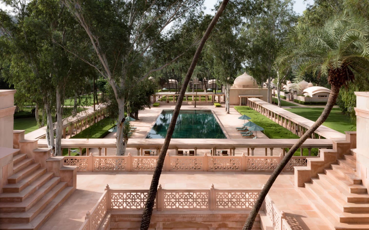 Amanbagh hotel in Rajasthan The luxurious Amanbagh hotel in Rajasthan, North India. Perfect to relax in a rural setting