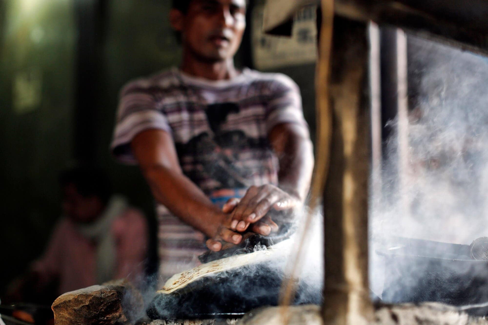 Mumbai street food delhi belly India Street food being made fresh in india
