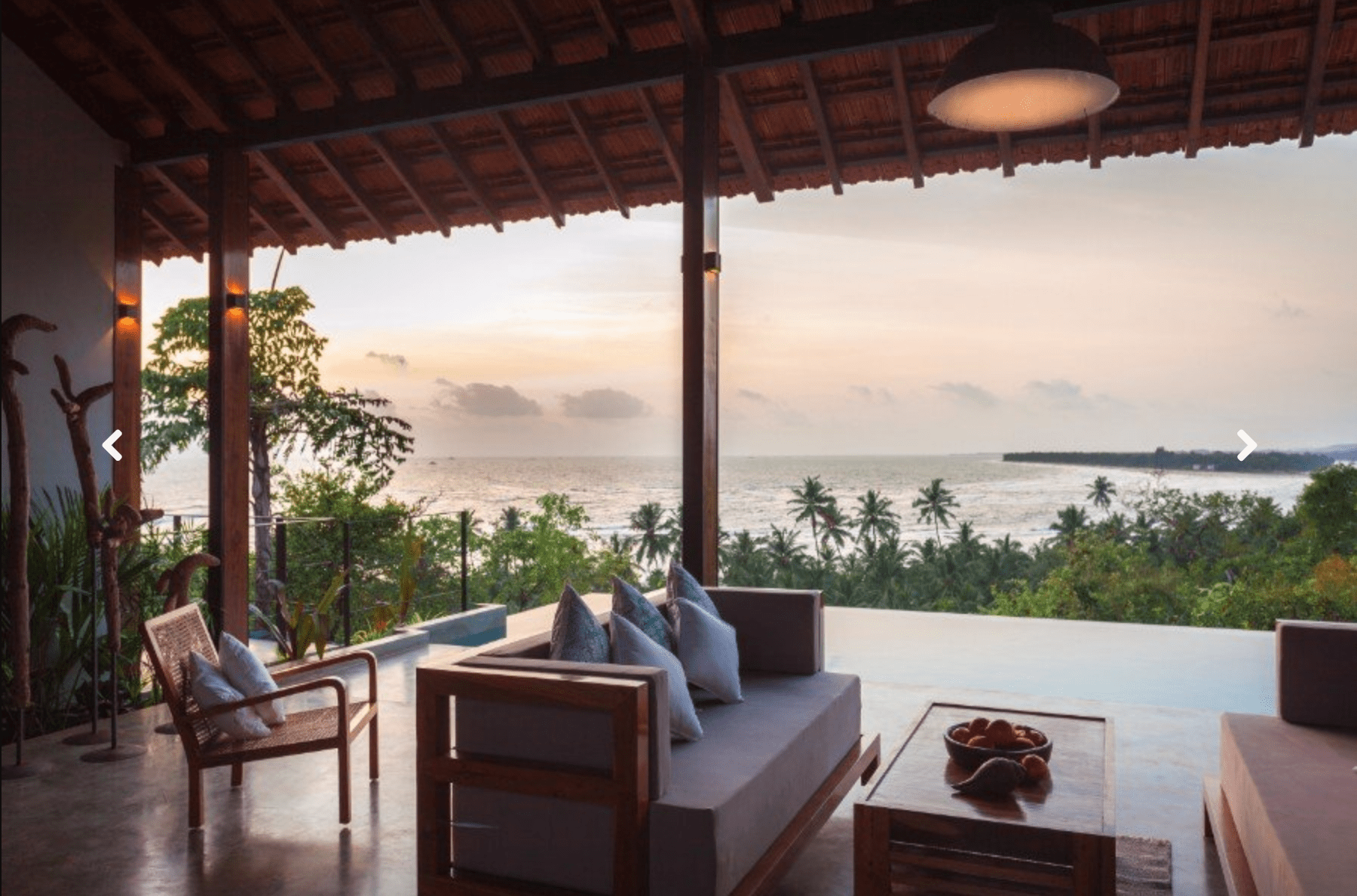 Coco Shambhala Hotel in India Coastal view from Coco Shambhala Sindhudurg on the Konkan Coast
