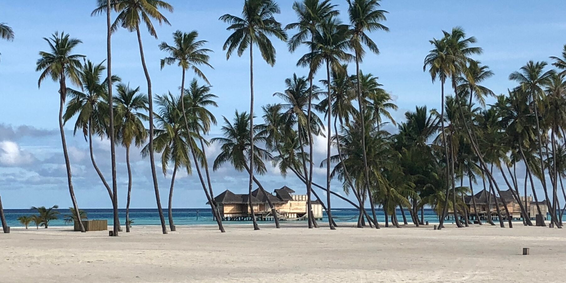The stunning beach at Gili Lankanfushi Picture postcard tropical beach at Gili Lankanfushi in the Maldives