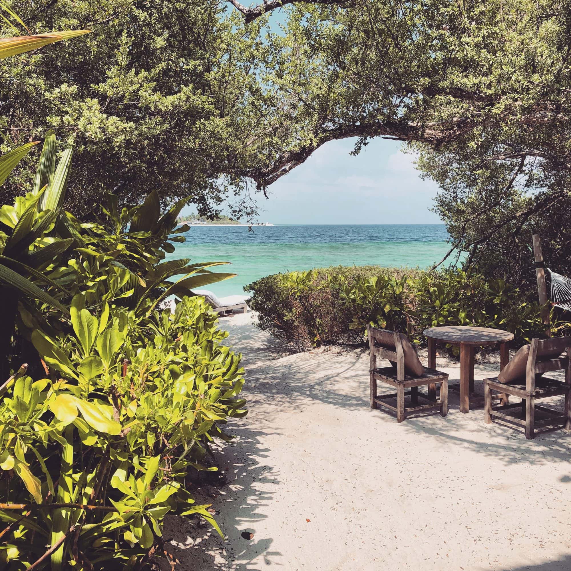 Soneva Fushi Your own private beach at Soneva Fushi