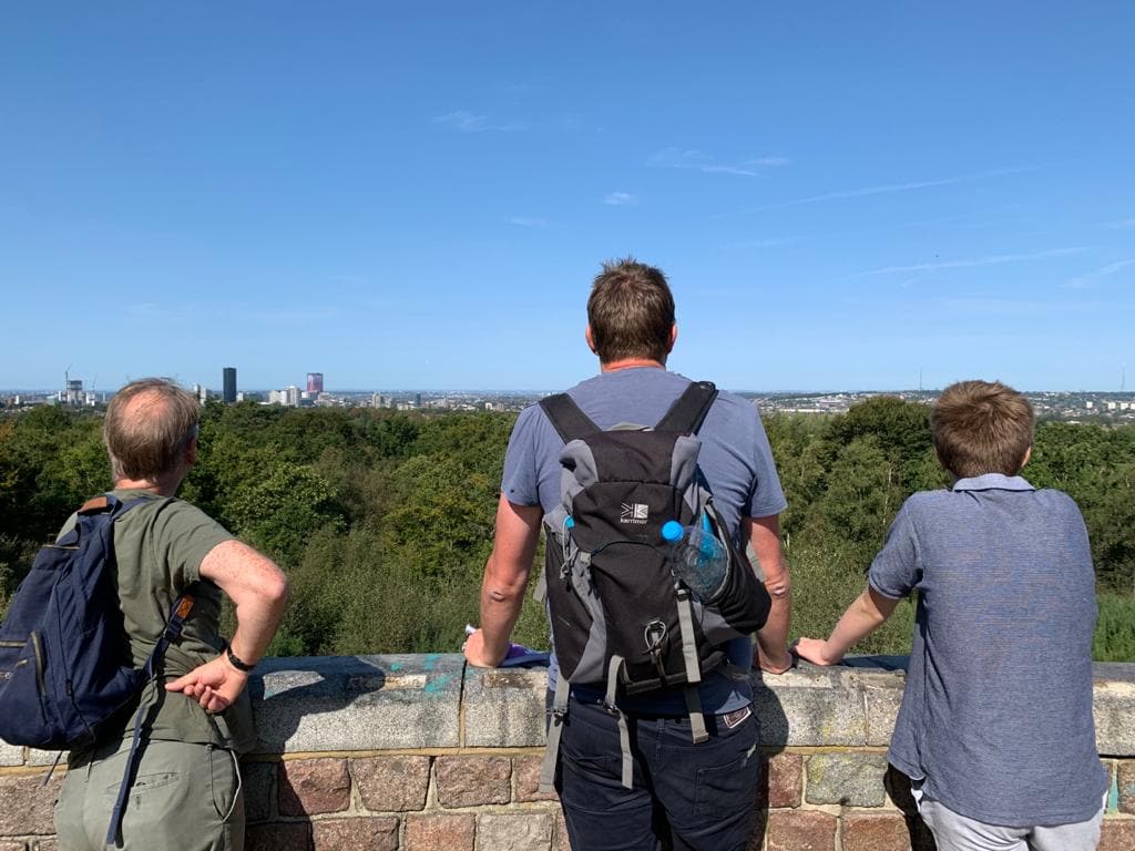 Sam Clark on walking the M25 Loop Sam walking around London