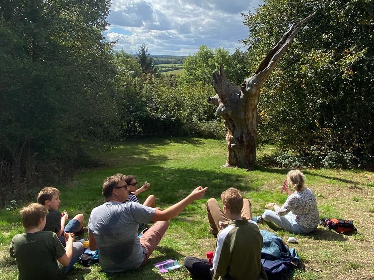 William Wilberforce Tree Sam picnic in London