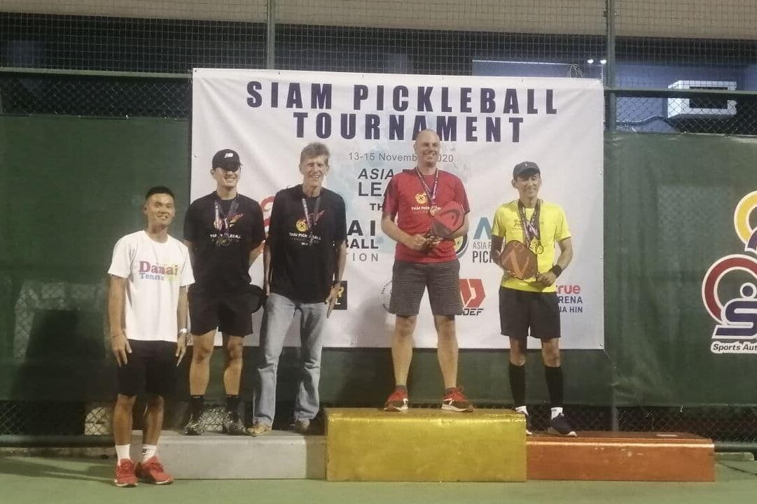 Tom winning Pickleball tournament in Thailand Tom winning Pickleball tournament in Thailand