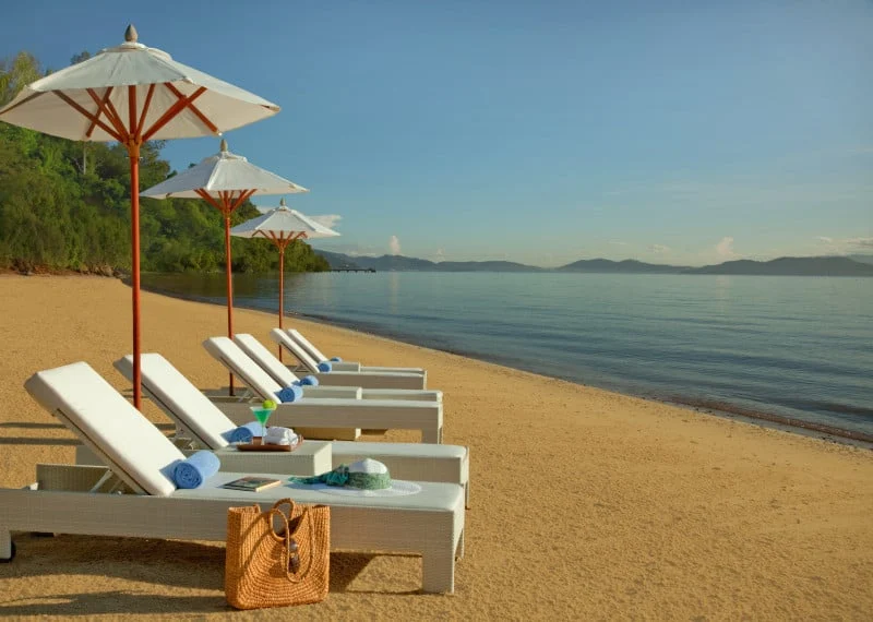 gaya island beach borneo Kick back at the beginning or end of your Borneo Adventure at Gaya Island Resort
