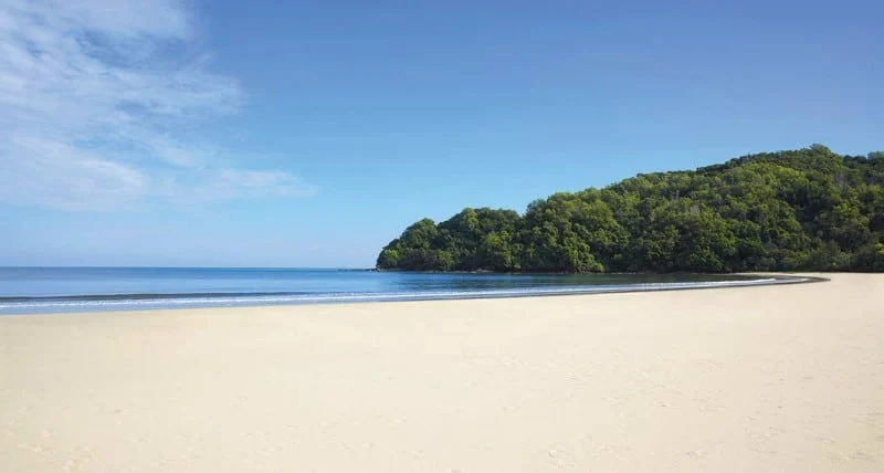 shangri la rasa beach borneo Wide-open Pantai Dalit the home of Shangri La Rasa Ria