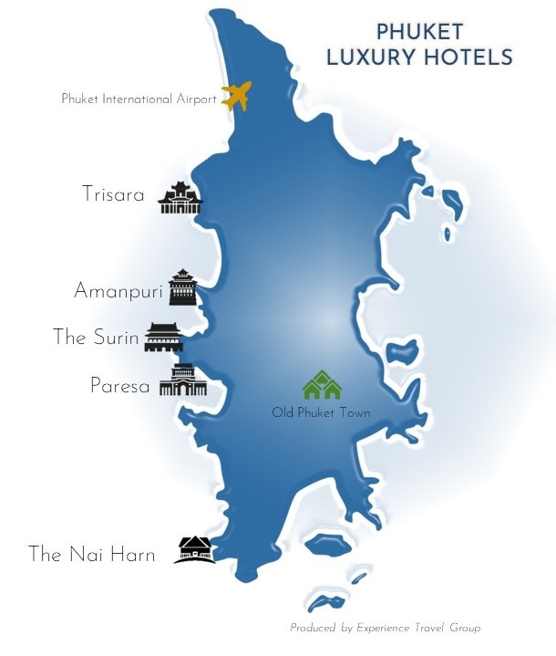 Phuket Luxury Hotel Infographic - with Paresa