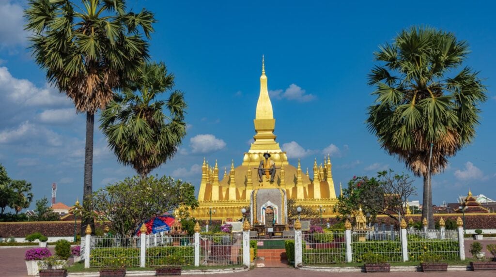 Pha That Luang Temple in Laos Pha That Luang Temple in Laos