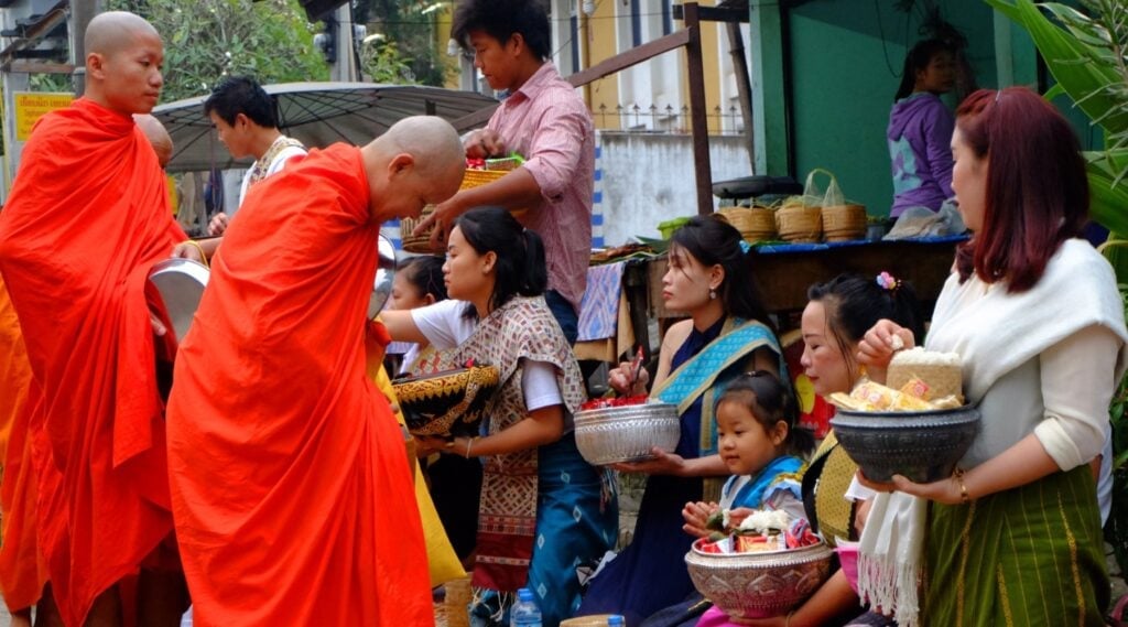 The must-see tradition of Tak Bat in Luang Prabang The must-see tradition of Tak Bat in Luang Prabang