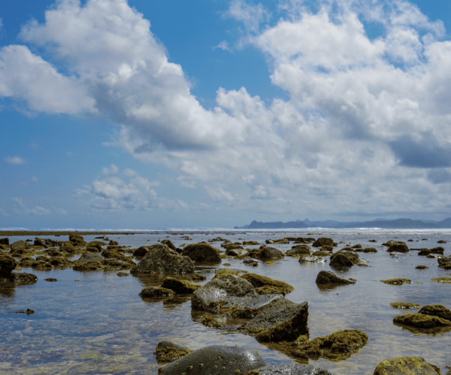 Rocky shoreline of Mawi Beach Rocky shoreline of Mawi Beach