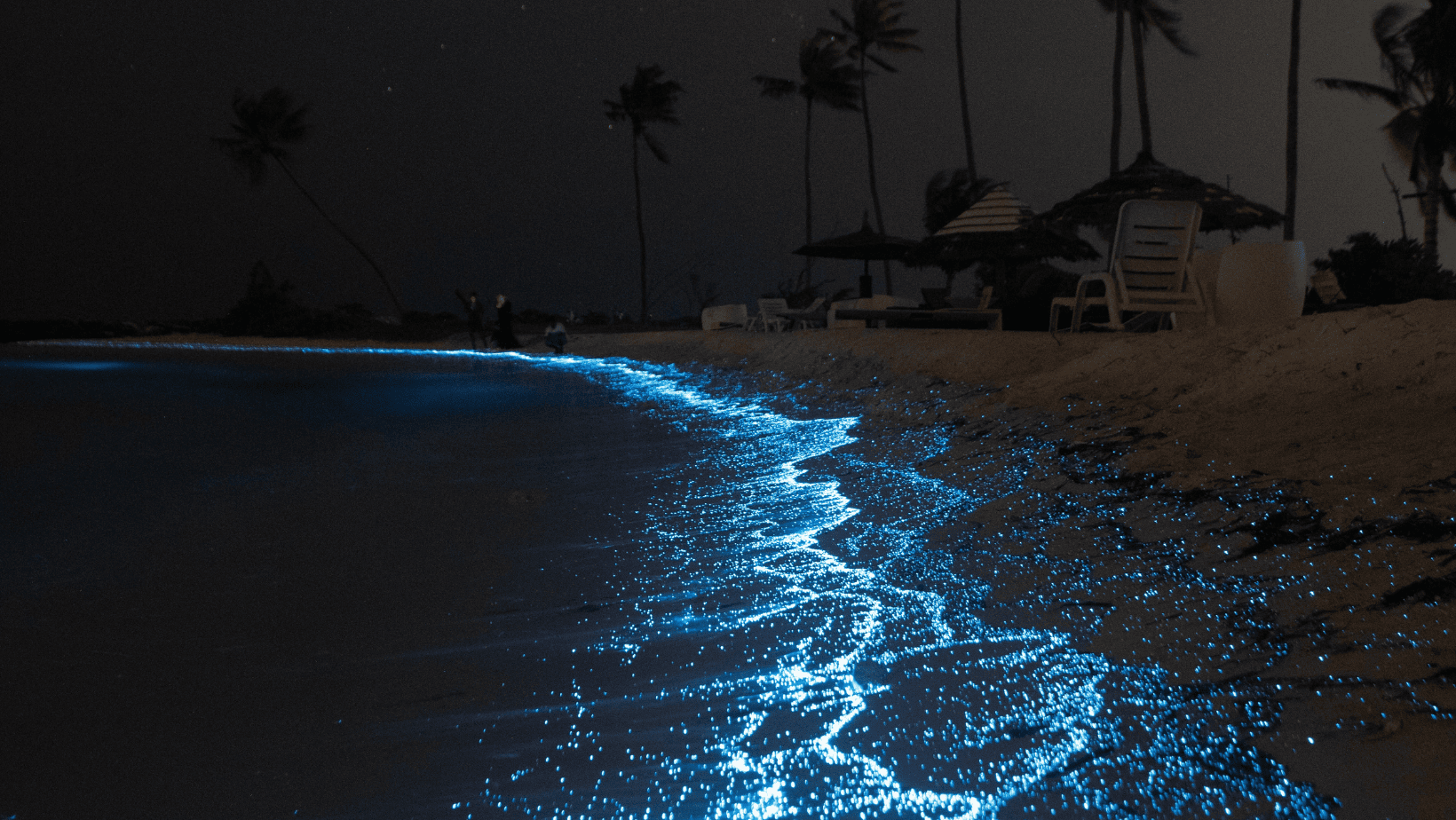 Glowing shoreline of beach on Huraa Island Maldives Glowing shoreline of beach on Huraa Island Maldives