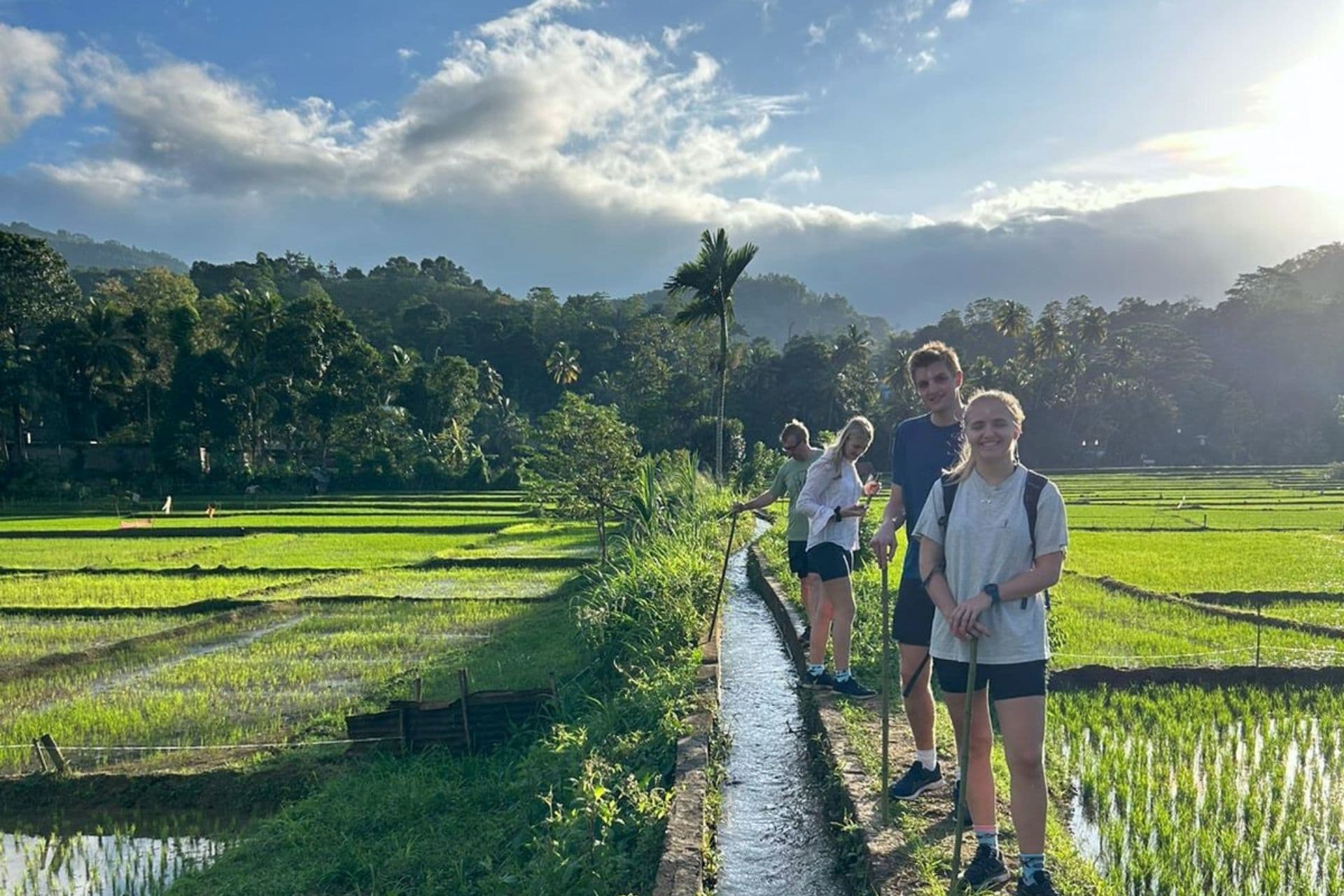 The Maddocks on their ETG family holiday in Sri Lanka