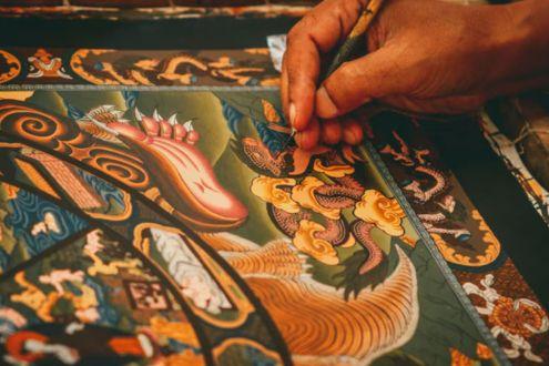 Traditional Painting in Patan