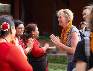 Connecting with communities in rural Nepal