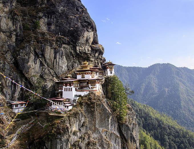 Camp Above Tiger’s Nest Monastery 